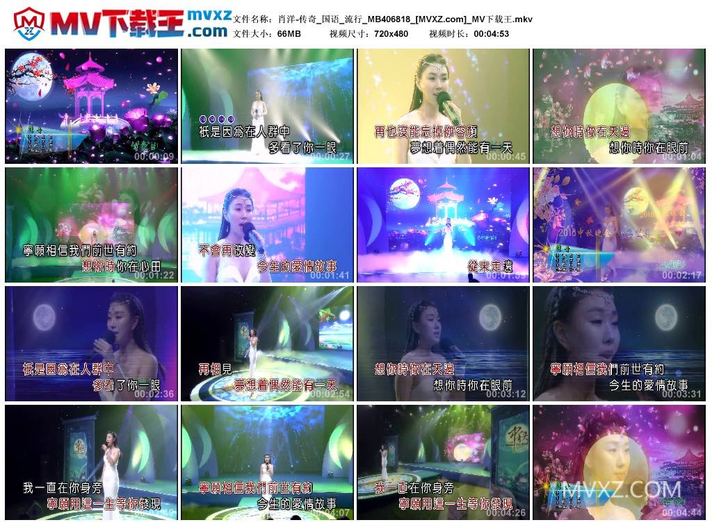 肖洋-传奇_国语_流行_MB406818